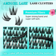AMZGIRL LASH close-up of fiber texture highlighting lightweight comfort