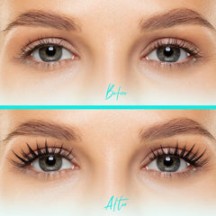 AMZGIRL LASH on model in cosplay highlighting manga-inspired lift