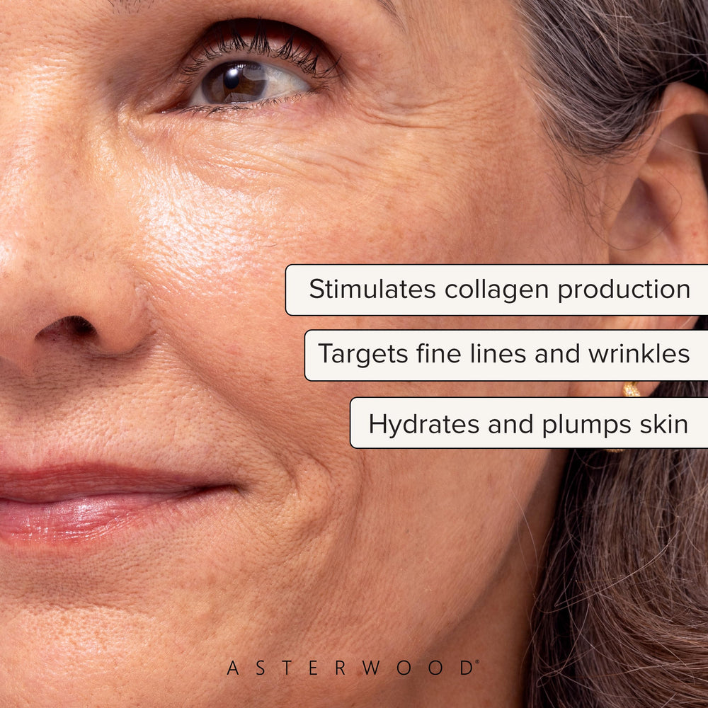 Close-up of the serum dropper showing precise application for targeted hydration.