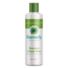 CitriSafe Remedy bottle with rich lather, ideal for gentle cleansing and buildup removal