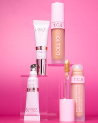 DOLL 10 NO. T.C.E under-eye coverage reduces darkness with peptides.