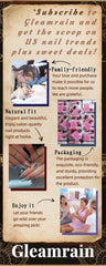 Gleamrain XXL press-on nails packaging display for easy at-home manicures.