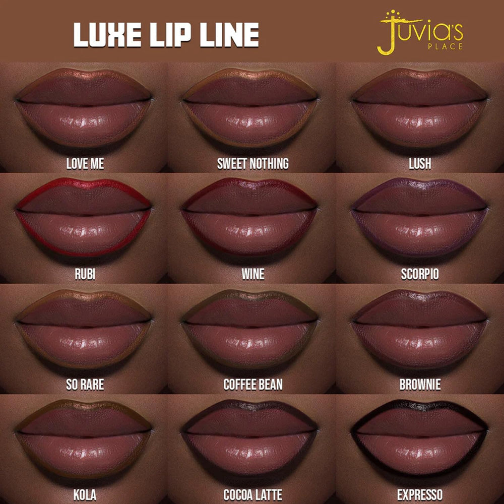 Juvia's Place Coffee Shop Luxe Lip Liner Scorpio on-the-go for quick touch-ups.