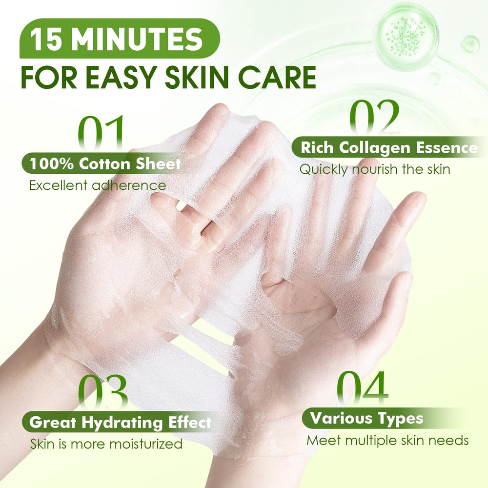 KONEUK Camellia face mask provides gentle moisture and glow.