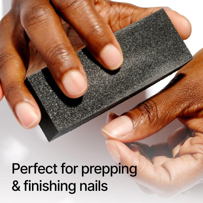 Nailboo File and Buffer shapes nails for pro results.