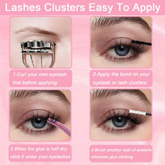 OLLAVO beginner-friendly application tools for simple DIY lash placement