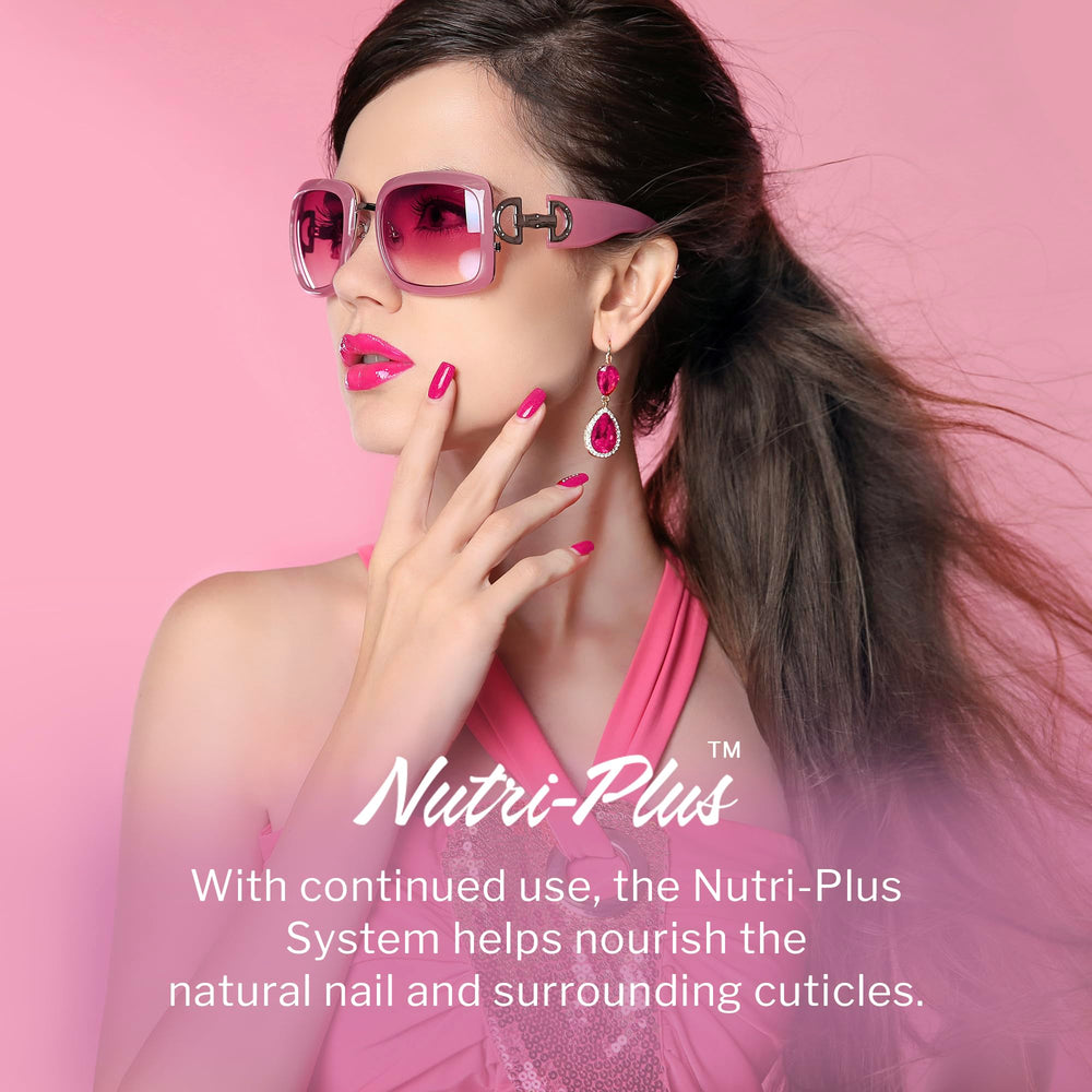 Nutri-Plus system nourishes natural nails and cuticles
