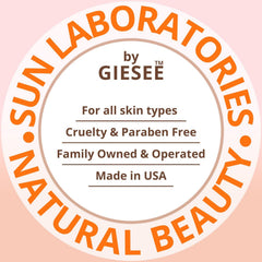 Sun Laboratories by Giesee Ultra Dark Self Tanning Lotion 32oz texture-swirl highlights creamy consistency.