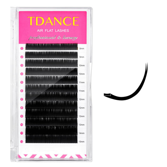 TDANCE air-flat ellipse lashes offer ultra-light comfort for a natural look.