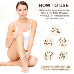Tiuedu Cyperus Oil supporting smoother skin texture