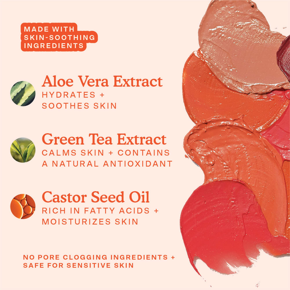 Tower 28 BeachPlease Aloe Vera Green Tea infusion visible on skin