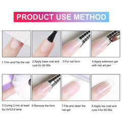 V VENALISA Builder Nail Gel repairing weak or brittle nails.