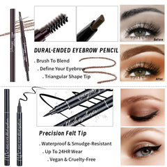 YBUETE waterproof mascara delivers smudge-proof volume