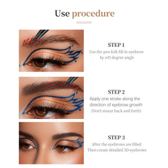 Yulinlon 9708 brow pen 0-01mm tip for precise filling