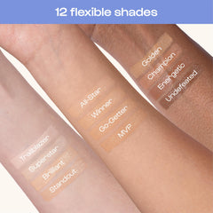 ALLEYOOP Game Face Concealer hydrating formula with rosehip oil for moisture