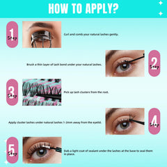 AMZGIRL LASH lid before and after showcasing fuller lashes and visible confidence boost