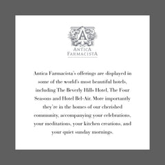 Antica Farmacista Bubble Bath elegant packaging makes a thoughtful gift