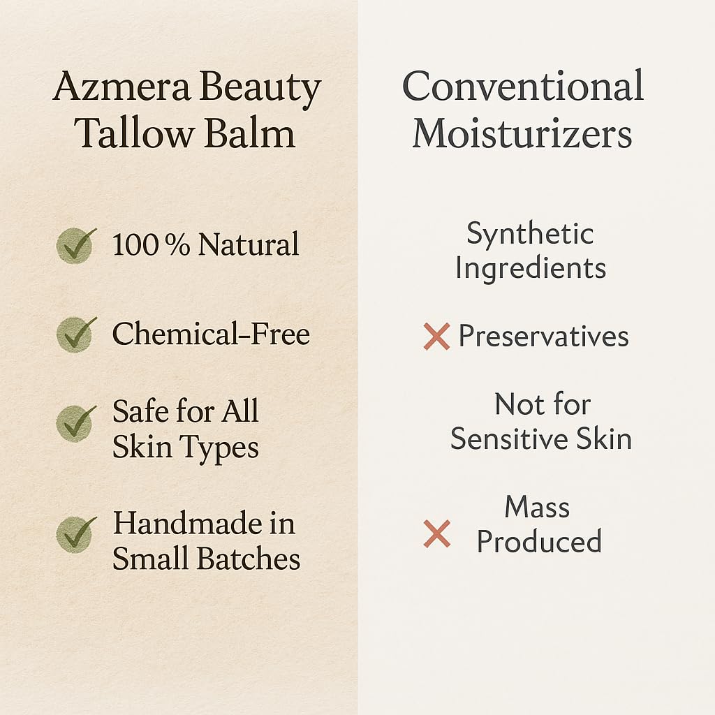 Azmera Beauty orange-scented balm swatch on forearm