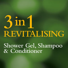 Badedas Revitalising Conditioner bottle after-shower for smooth finish