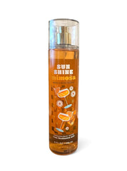 Bath & Body Works Sunshine Mimosa fragrance mist bottle close-up for daily refreshing scent.