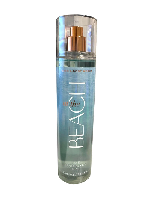Bath & Body Works At The Beach fragrance mist being applied for a quick, refreshing recharge