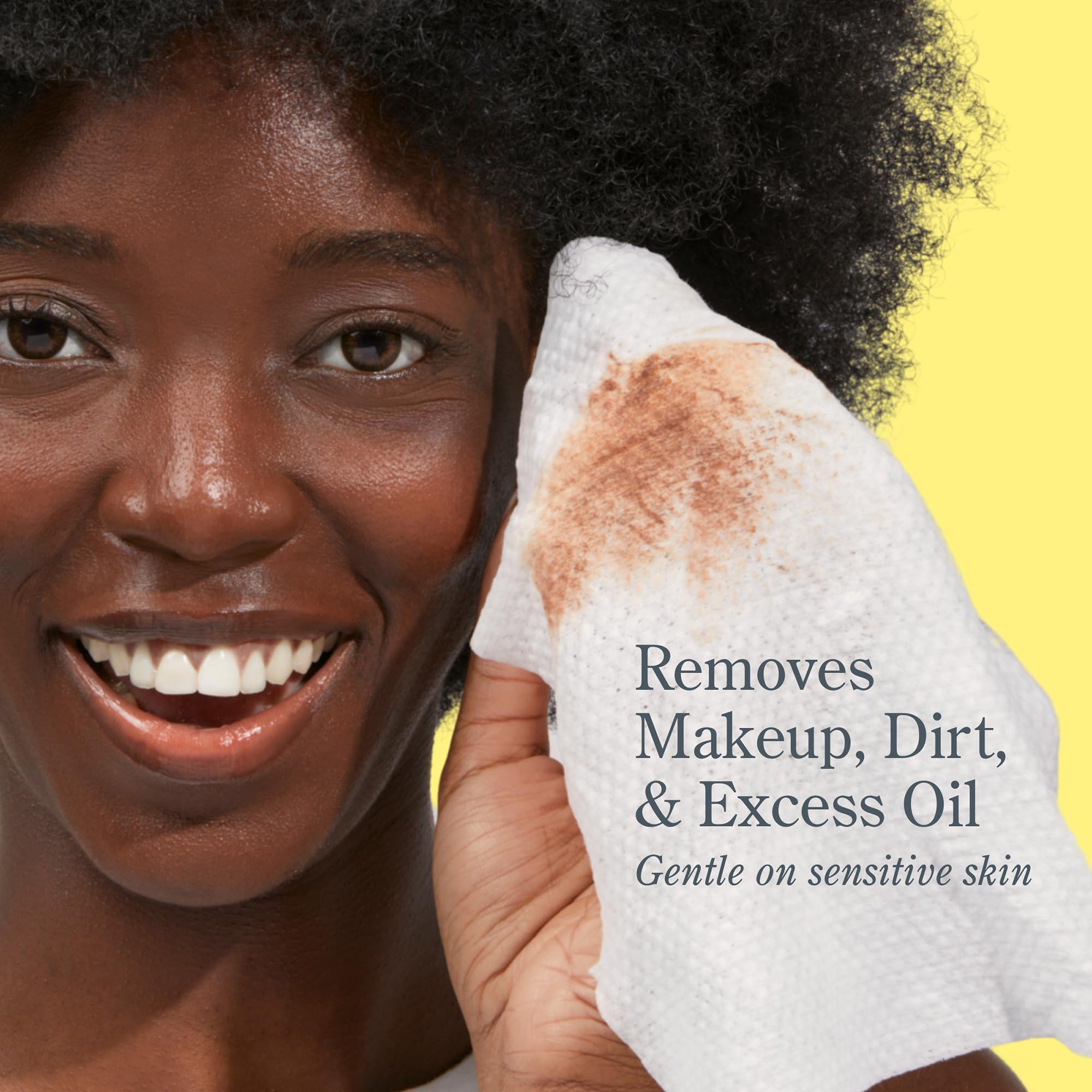 Beekman 1802 cruelty-free logo on wipe packaging
