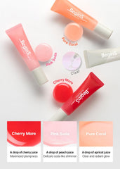 BeginS Lip Care Oil Clear applied during the day adds moisture and gloss