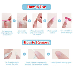 BRKYKGK easy-application nails ready for at-home use