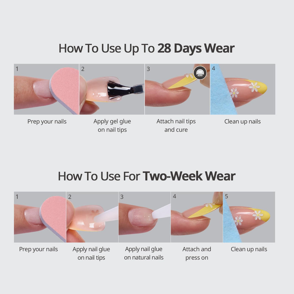 BTArtbox Nail glue usage tip for easy DIY application