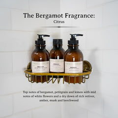 C.O. Bigelow Bergamot Hand Wash at sink for frequent use.