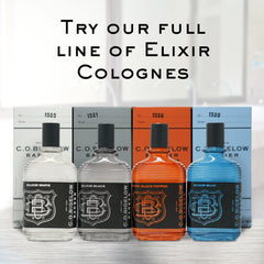 C. O. Bigelow Elixir sandalwood notes create a sophisticated profile.