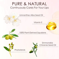 Catkin lip color texture conveys buttery feel and smooth application.