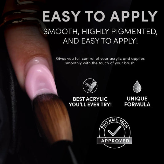 Berry Bloom powder texture close-up reveals smooth marbling-free pigment for even coverage.