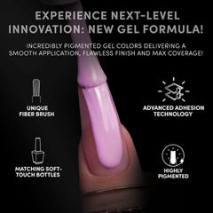 Chaun Legend Bite Me gel bottle swatch for a bold look.
