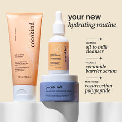 Cocokind Daily Routine Bundle display with all four essentials.