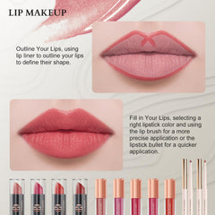 Color Nymph lipstick set with a variety of shades