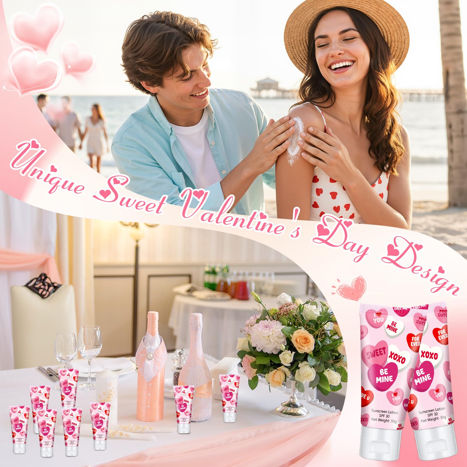 Dansib Valentine gift sunscreen set, practical gift idea