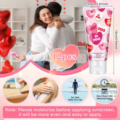Dansib Valentine design sunscreen, a cheerful gift idea for skin care