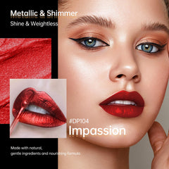 Depuplum luxury metal tube packaging adds a premium touch.