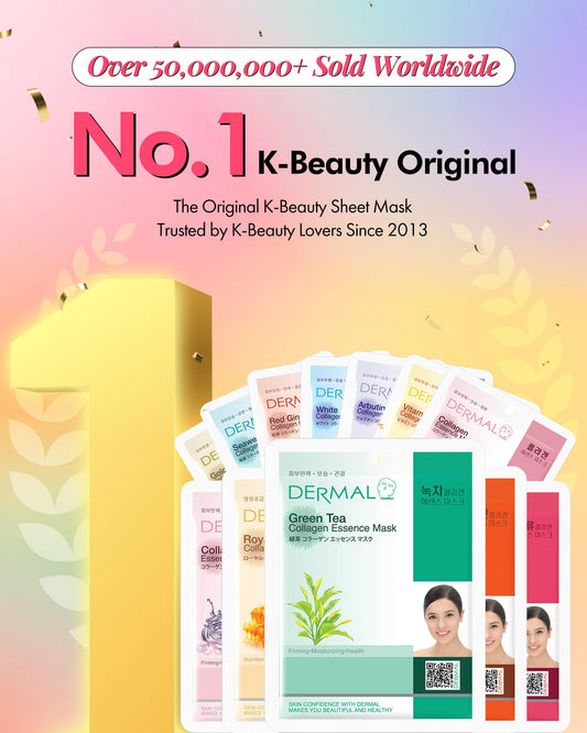 DERMAL 78 Combo Pack Sheet Masks Collection—gentle hydration for daily use.