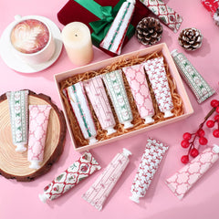 Dimsile Coconut-scent Pink Bow Hand Cream for quick-absorbing moisture.
