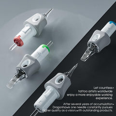 Dragonhawk tattoo pen compatibility for easy cartridge swaps.