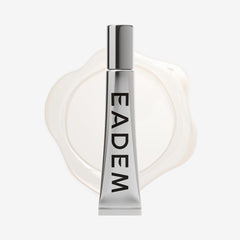 EADEM Le Chouchou Butter Mochi balm jar close-up showing clear shine