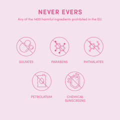 Evereden safety promise: dermatologist-tested for sensitive pregnancy skin