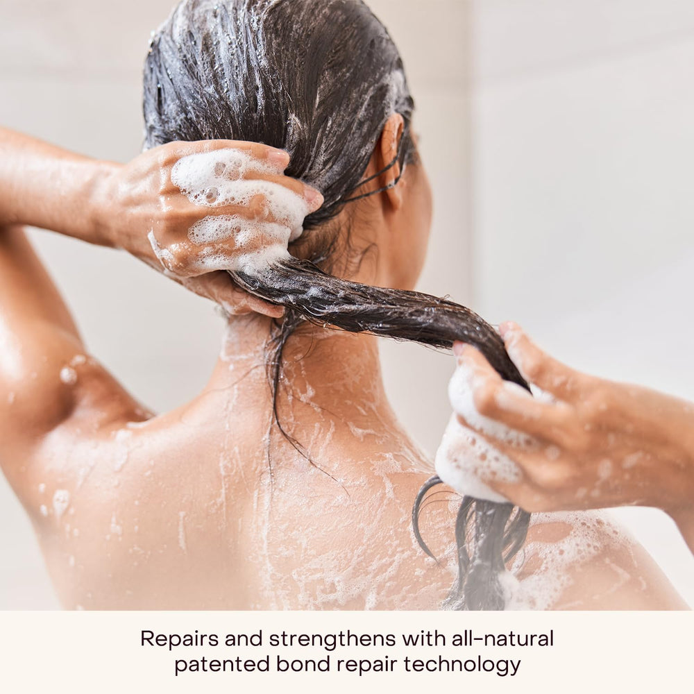 Everist bond repair graphic illustrating hair strengthening science.