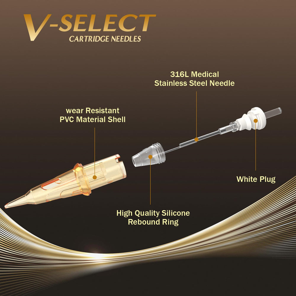 EZTat2 whole-round shell design providing extra ink storage for longer sessions
