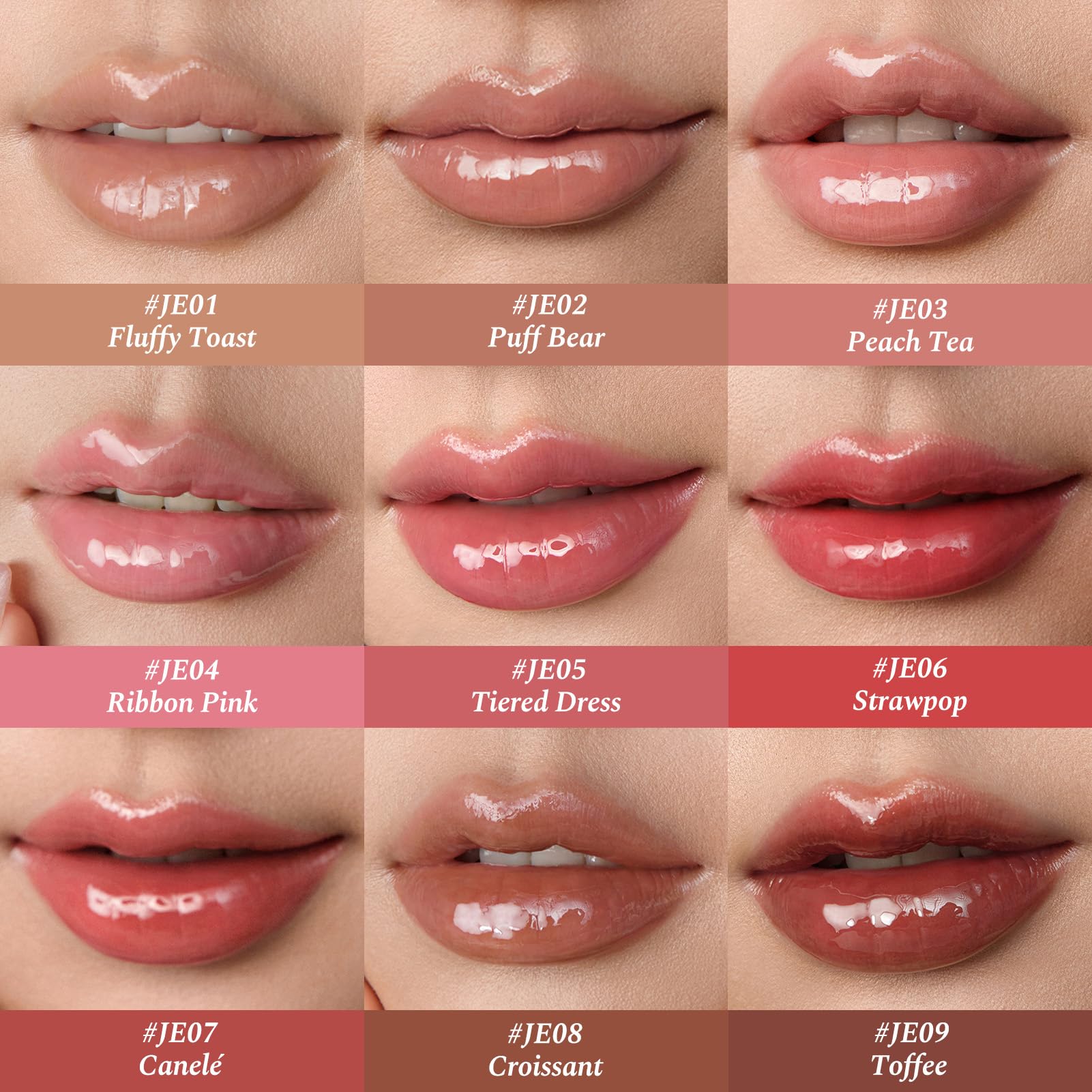Flower Knows Lip Jelly texture close-up highlights weightless hydration