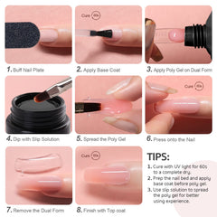 GAOY easy at-home nail art setup enables creative nails.