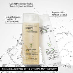 GIOVANNI Tea Tree Triple Threat conditioner bottle for smoothing and detangling hair