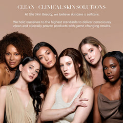 Glo Skin Beauty C-Shield reef-safe icon signals an eco-conscious protection option.